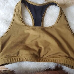Fleo Nora Amber Green  Sports Bra Large